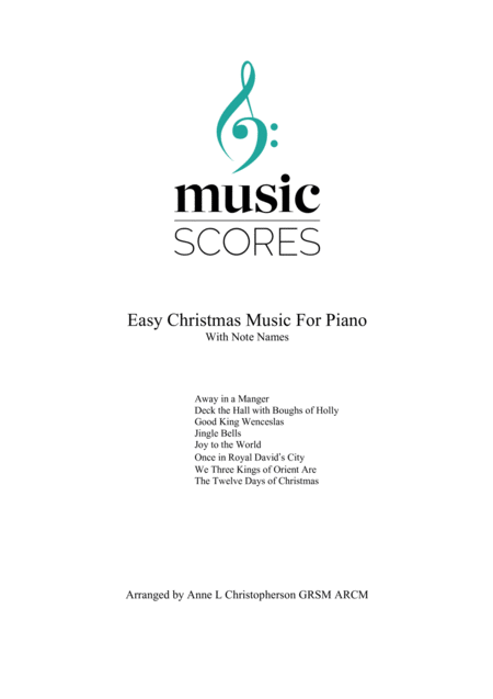 Christmas Favorites For Easy Piano Sheet Music