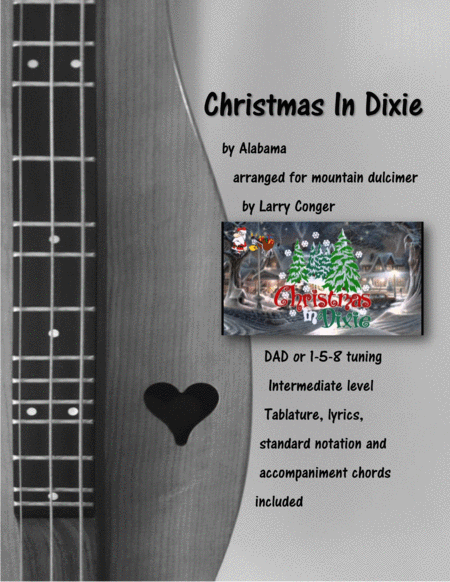 Free Sheet Music Christmas In Dixie