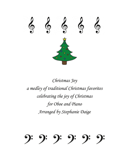 Christmas Joy Medley For Oboe And Piano Sheet Music