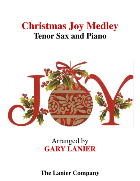 Christmas Joy Medley Tenor Sax And Piano Sheet Music