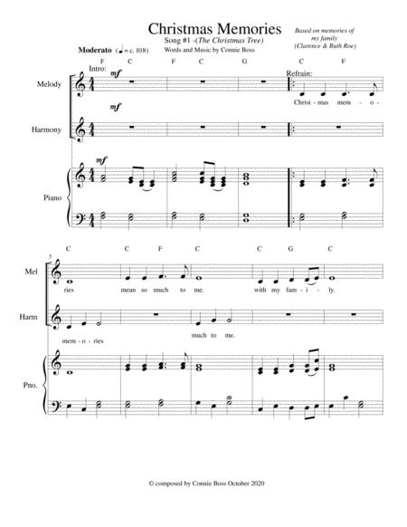 Christmas Memories The Christmas Tree 1 Duet Piano From Christmas Memories Collection Sheet Music