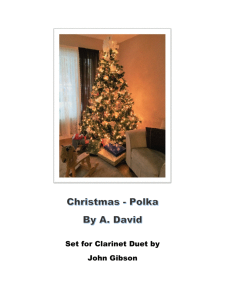 Christmas Polka For Clarinet Duet Sheet Music