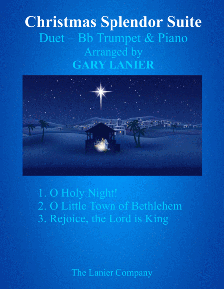 Christmas Splendor Suite Bb Trumpet And Piano With Score Parts Sheet Music