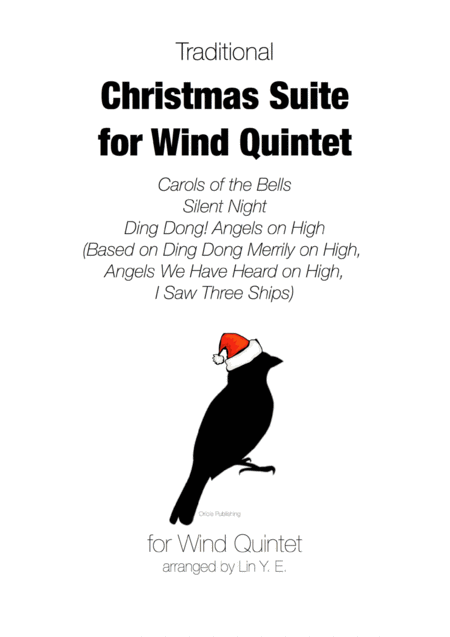 Free Sheet Music Christmas Suite For Wind Quintet Carols Of The Bells Silent Night Ding Dong