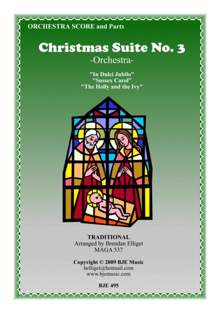 Free Sheet Music Christmas Suite No 3 Orchestra