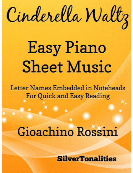 Cinderella Waltz Easy Piano Sheet Music Sheet Music