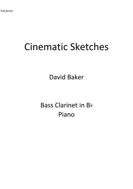 Free Sheet Music Cinematic Sketches