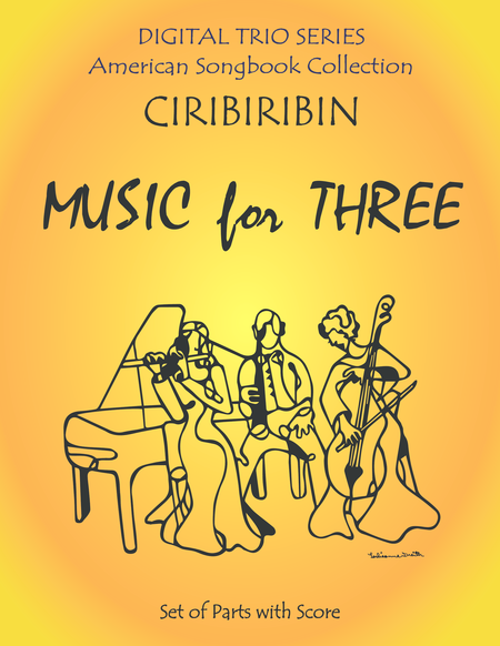 Free Sheet Music Ciribiribin For C Instrument And Piano Trio