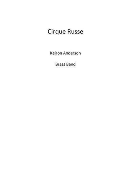 Free Sheet Music Cirque Russe