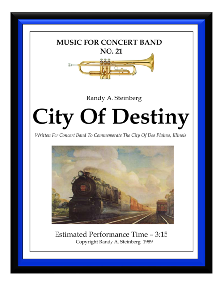 Free Sheet Music City Of Destiny