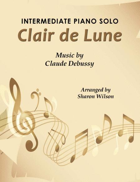 Clair De Lune Piano Solo Sheet Music