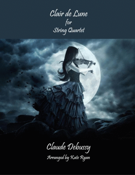 Free Sheet Music Clair De Lune String Quartet