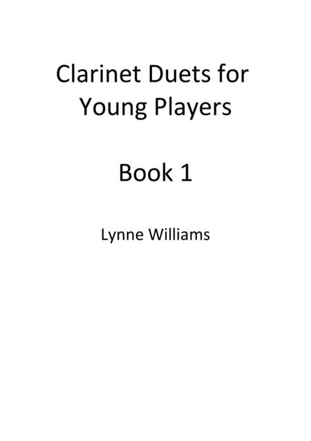 Free Sheet Music Clarinet Duets For Young Players Book 1