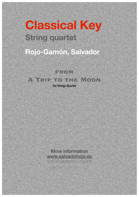Free Sheet Music Classical Key For String Quartet