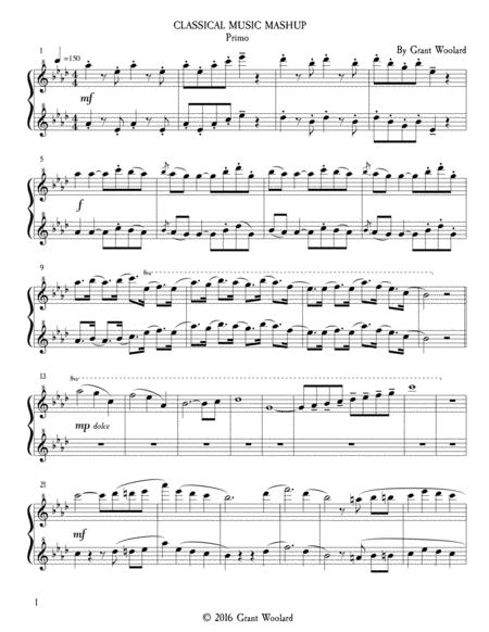 Free Sheet Music Classical Music Mashups I Ii Iii 20 Discount