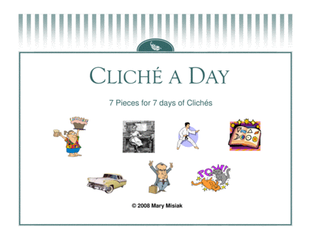 Cliche A Day Sheet Music