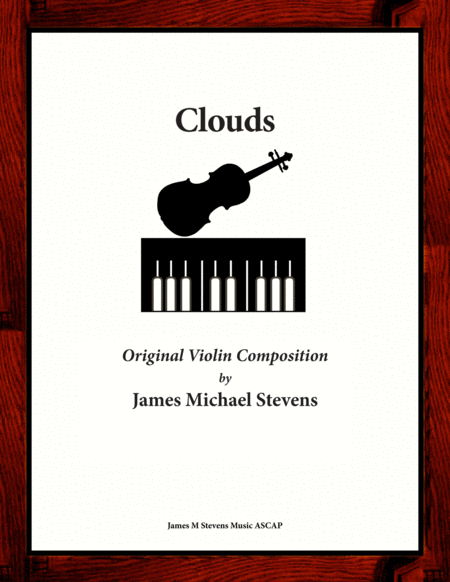 Clouds Reflective Violin Piano Sheet Music