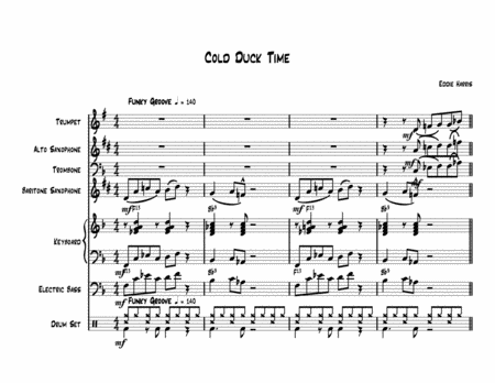 Free Sheet Music Cold Duck Time