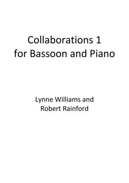 Free Sheet Music Collaborations 1 For Bassoon And Piano