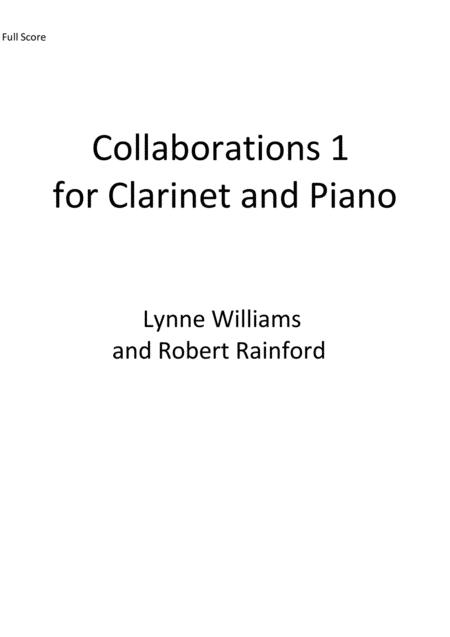 Collaborations 1 For Clarinet And Piano Sheet Music