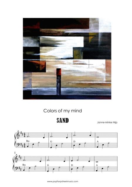 Free Sheet Music Colors Of My Mind Sand Harp Solo