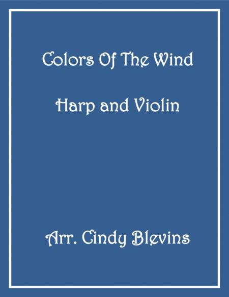 Free Sheet Music Colors Of The Wind For Harp And Violin