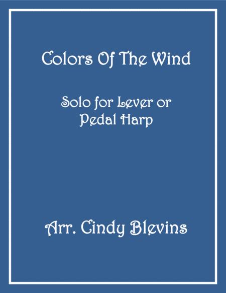 Colors Of The Wind Harp Solo Sheet Music