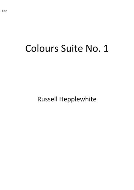 Free Sheet Music Colours Suite No 1