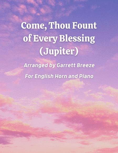 Come Thou Fount Of Every Blessing Jupiter Solo English Horn Piano Sheet Music