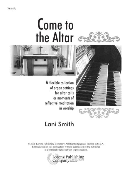 Free Sheet Music Come To The Altar