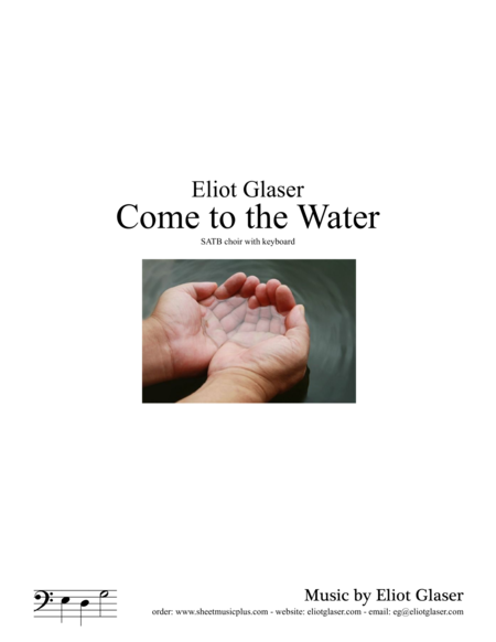 Come To The Water Sheet Music