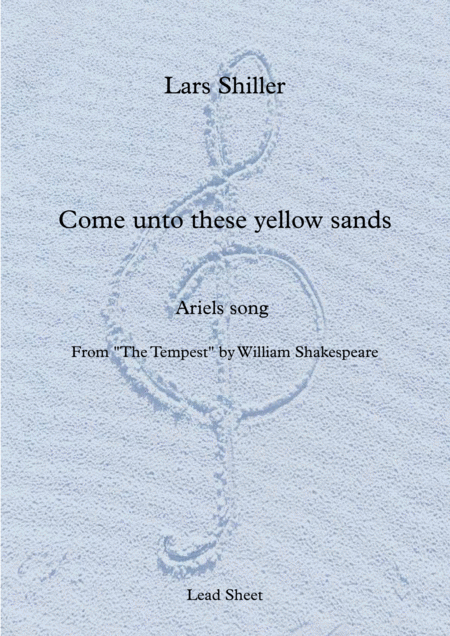 Free Sheet Music Come Unto These Yellow Sands