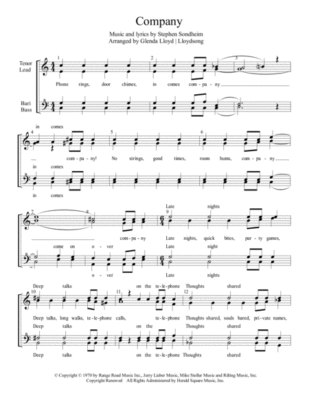 Free Sheet Music Company