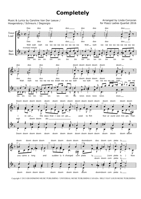 Free Sheet Music Completely