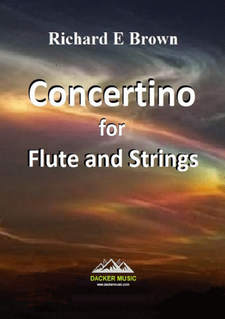 Concertino For Flute And Strings Sheet Music