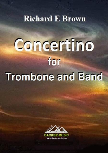 Concertino For Trombone And Band Sheet Music