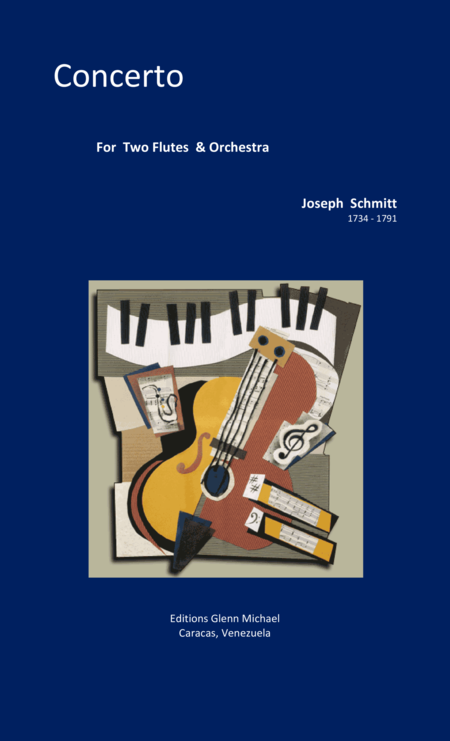 Concerto For Two Flutes And Orchestra Sheet Music