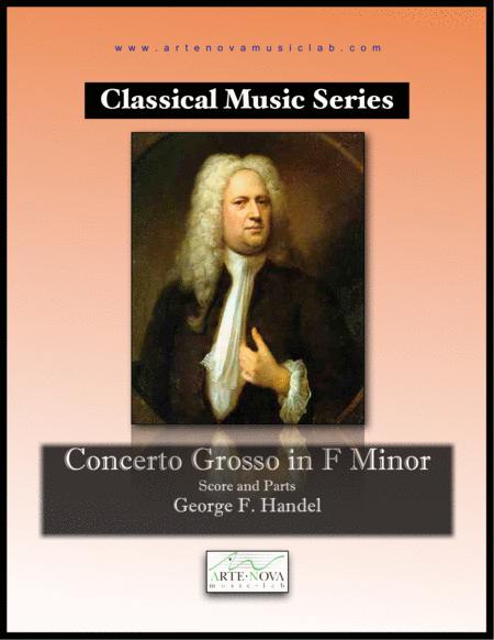 Concerto Grosso In F Minor Sheet Music