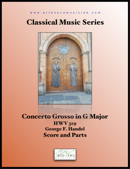 Concerto Grosso In G Major Opus 6 No 1 Hwv 319 Sheet Music