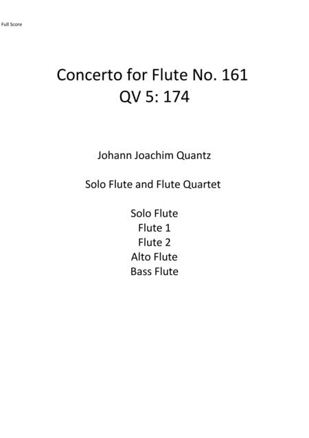 Free Sheet Music Concerto No 161 Qv5 174