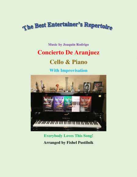 Free Sheet Music Concierto De Aranjuez For Cello And Piano With Improvisation Video