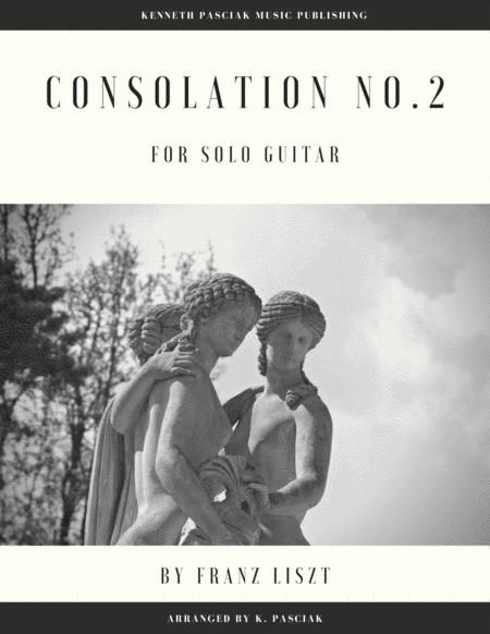 Consolation No 2 172 For Solo Guitar Sheet Music