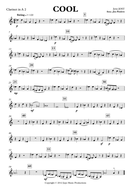 Free Sheet Music Cool