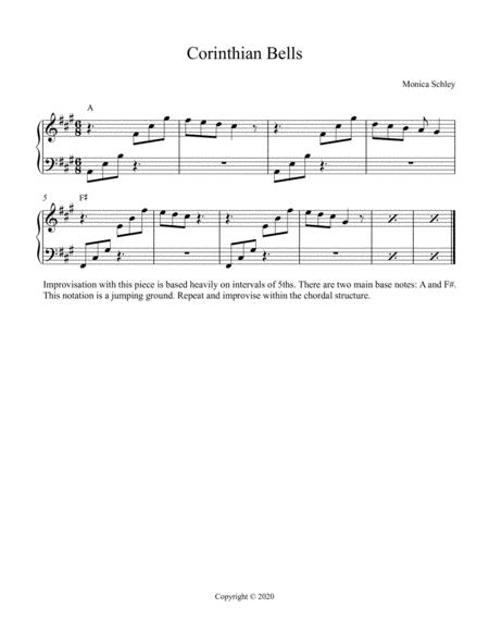 Free Sheet Music Corinthian Bells