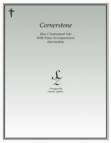 Free Sheet Music Cornerstone Bass C Instrument Solo