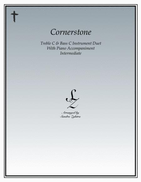 Cornerstone Treble Bass C Instrument Duet Sheet Music