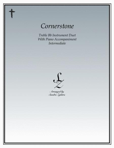 Cornerstone Treble Bb Instrument Duet Sheet Music