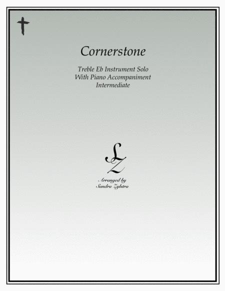 Cornerstone Treble Eb Instrument Solo Sheet Music