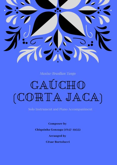 Corta Jaca Ou Gacho Flute And Piano Sheet Music