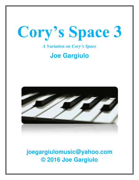 Free Sheet Music Corys Space 3